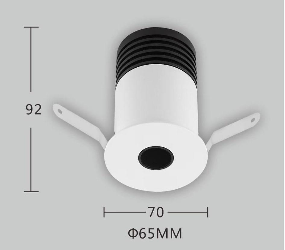 MINI - Đèn Spotlight âm trần góc chiếu điểm chống chói - Ảnh 3